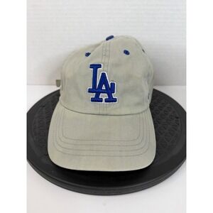 RARE SIDE PATCH 47 Brand Los Angeles Dodgers Hat LA Logo National League Cap